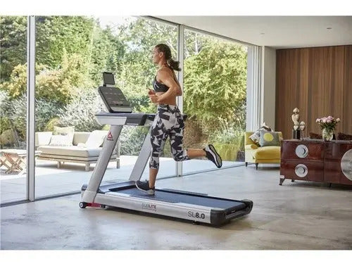 Caminador Eléctrico Plegable 3hp Sl8.0 Reebok - Negro Con Gris