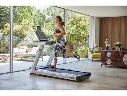 Caminador Eléctrico Plegable 3hp Sl8.0 Reebok - Negro Con Gris