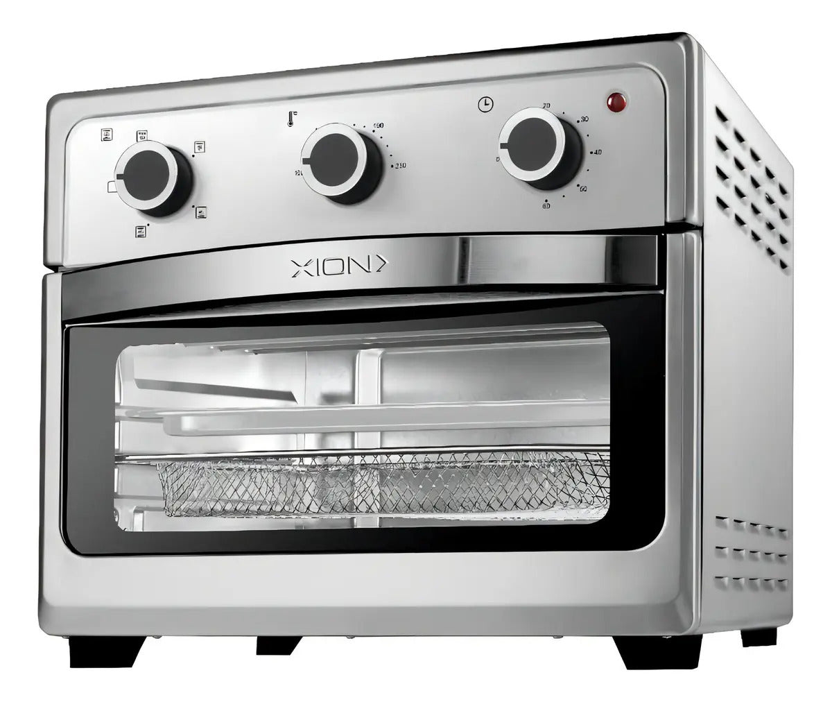 Horno Air Fryer Xion 22 Lts Acero Inox Xi-fr223x