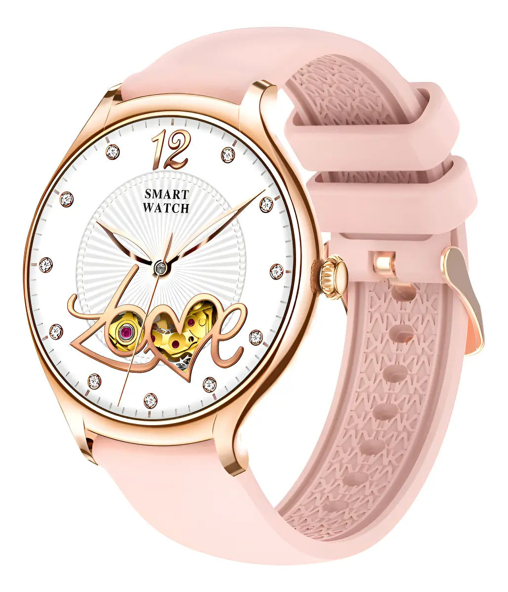 Smart Watch Xion 1,39'' Slim X-watch80 - Rosa Dorado