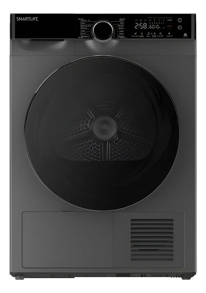 Secarropas Smartlife 10kg Bomba De Calor Sl-hpd10t Dark Inox