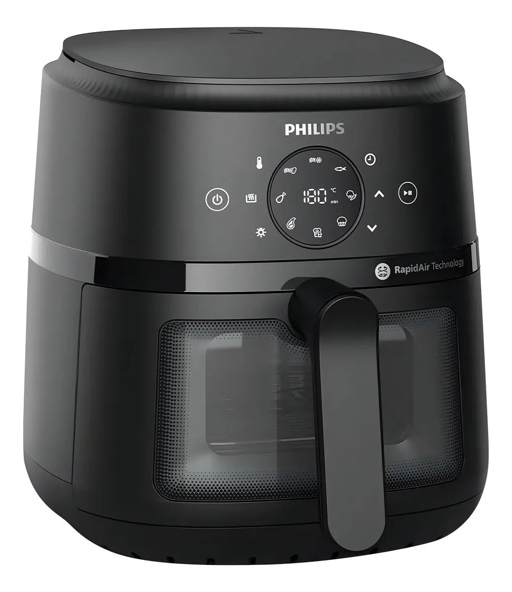Freidora Sin Aceite Philips 6,2 L 1700w Na231/00 - Negro