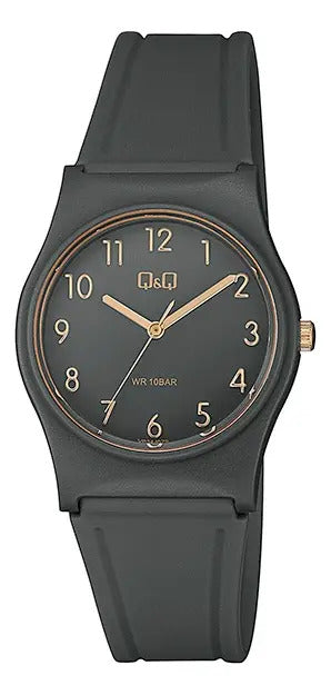Reloj Q&q Silicona Hombre 34mm Vp34j079y - Negro