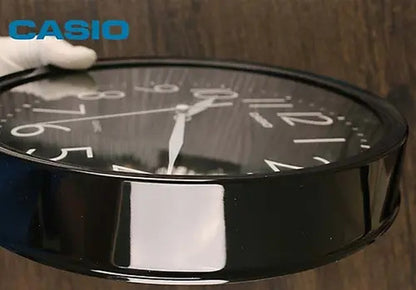 Reloj Casio Iq-05-1d De Pared Redondo - Negro (1) Negro