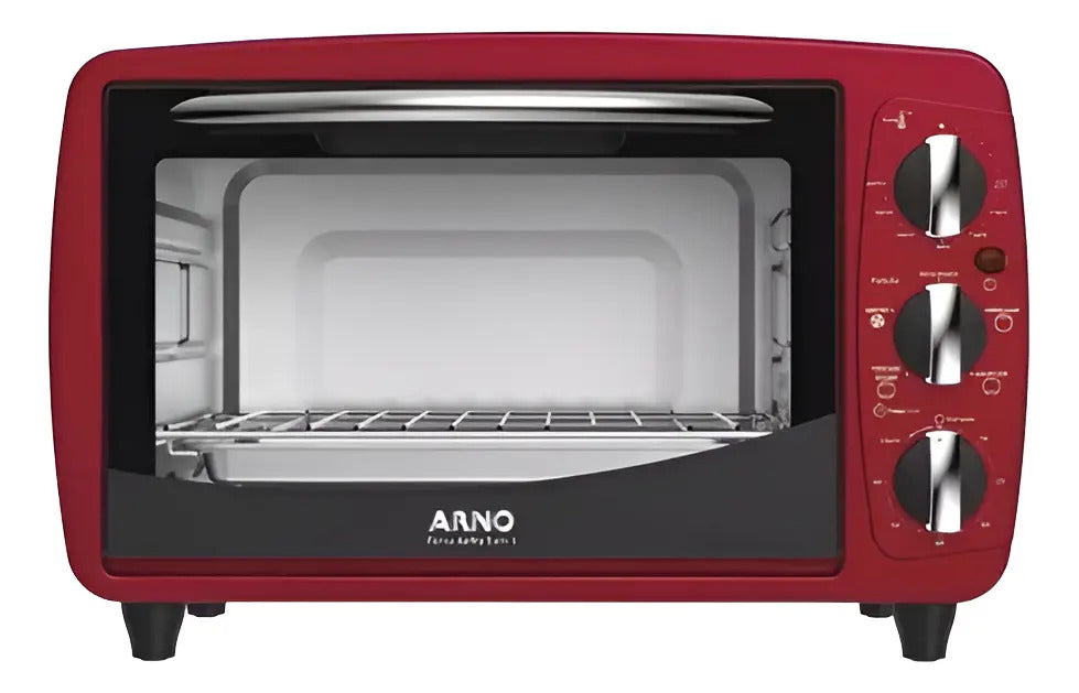 Horno De Mesa Eléctrico Arno 5 En 1 20l 1400w - Rojo