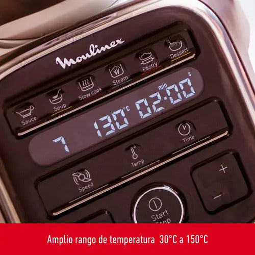 Robot De Cocina Moulinex Cuisine Companion Xl - Negro/plata