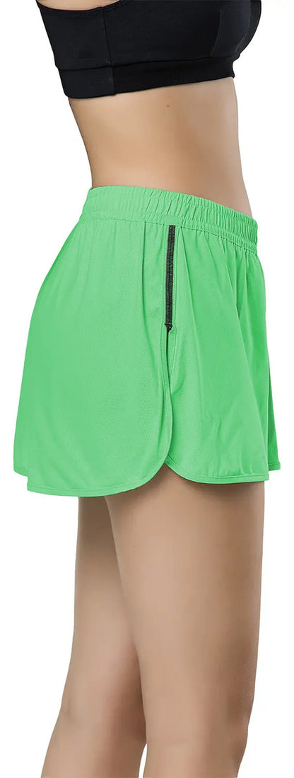 Short Pollera Deportivo Niña Gimnasia Elite - Verde 14