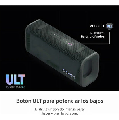 Parlante Portátil Inalámbrico Sony Ult Field 3 Srs-ult30 Qof Gris Bosque