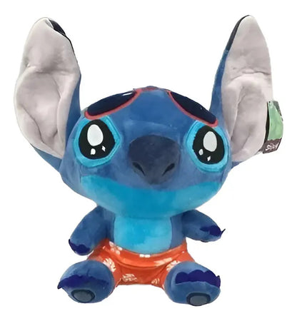 Peluche Stitch Con Ropa Varios Diseños 25 Cm - Rojo