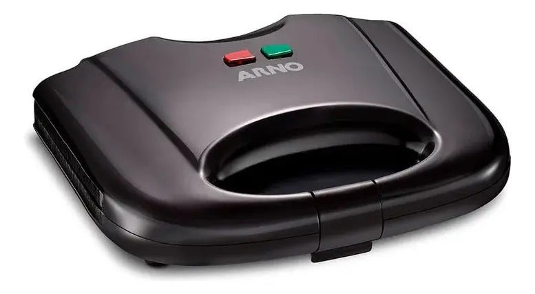 Sandwichera Arno Con Placas Antiadherentes 700w - Negro