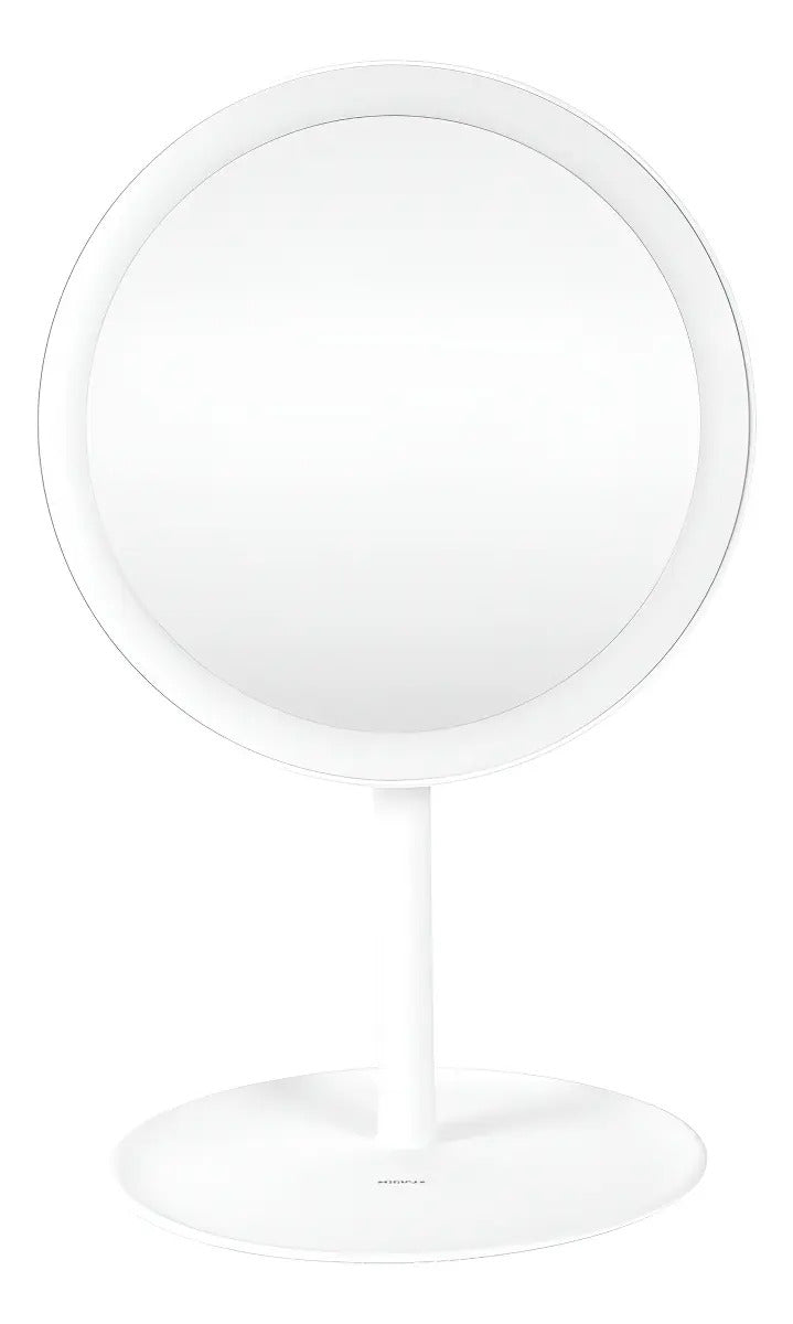 Espejo Redondo De Maquillaje Led Xion Xi-makeup3 - Blanco