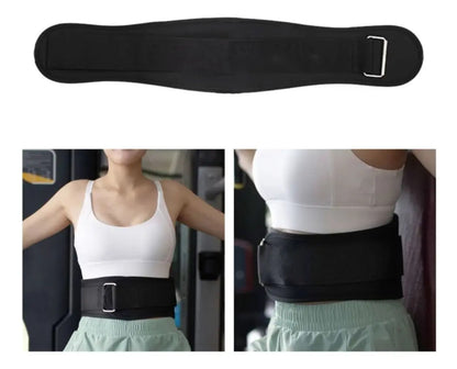 Cinturón De Levantamiento Pesas Ajustable Rhino - Negro Talle M