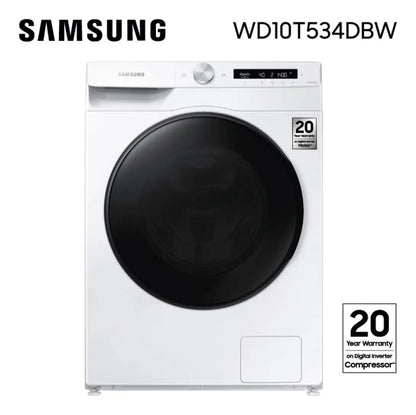 Lavasecarropas Samsung 10,5 / 6 Kg Inv Sawd10t534dbw Blanco