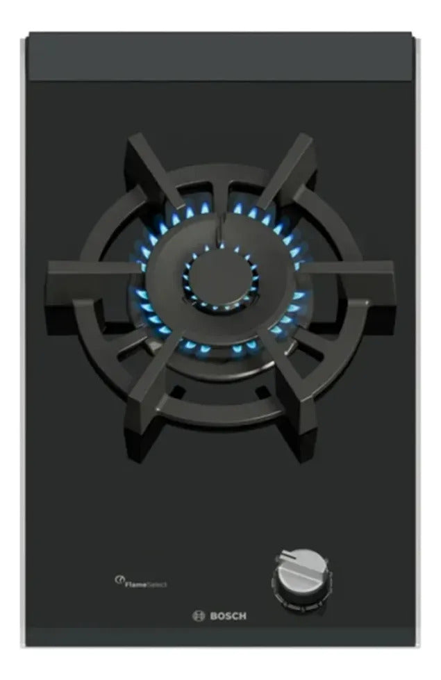 Anafe De Empotrar A Gas Bosch 1 Hornalla Pra3a6i10 Negro