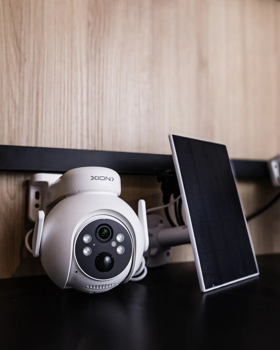 Cámara Solar Smart Wifi Exterior Xion Xi-cctv81s - Único