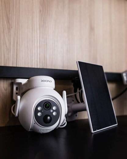 Cámara Solar Smart Wifi Exterior Xion Xi-cctv81s - Único