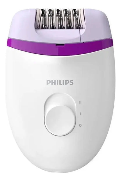 Depiladora Philips Satinelle Essential Bre225/0 - Blanco/morado