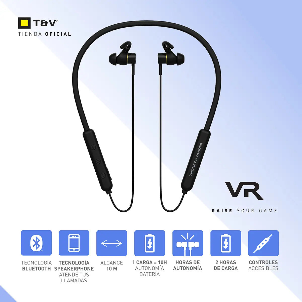 Auriculares Vr100 Thonet & Vander Neckband