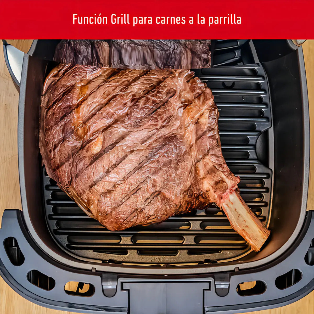 Freidora De Aire Moulinex Easy Fry & Grill Xxl 6,5lts Gris Oscuro
