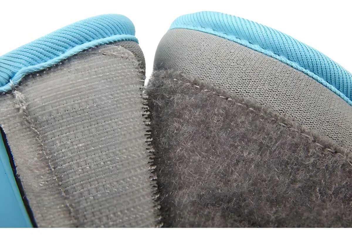 Muñequeras Con Agarre Dedo Libre 1kg C/u Reebok - Gris