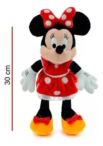Peluche Minnie Mouse Disney 30cm - Negro