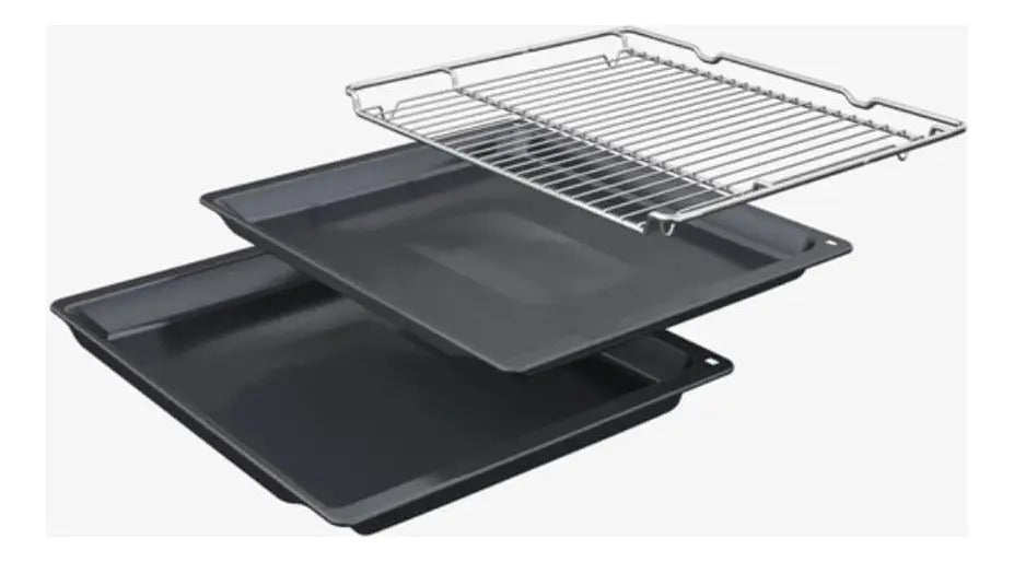 Horno De Empotrar Bosch Multifunción 60cm Hbg536es3 Negro