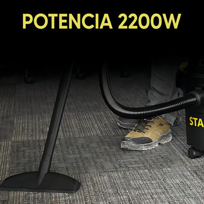 Aspiradora Pro Stanley Polvo Y Agua 11 Lts Sl19202p-3b Negro
