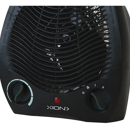 Caloventilador Xion 1000/2000w Termost Regulable Xi-es1 Qofe Negro