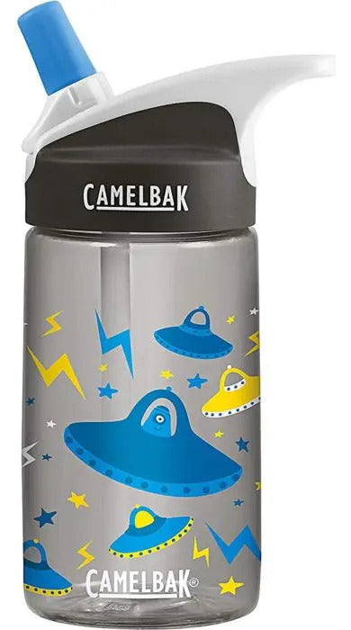Botella Eddy Kids Ovnis Niños 400ml Camelbak - Azul Aqua