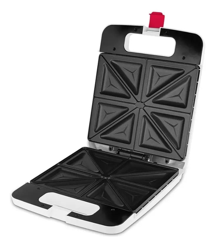 Sandwichera Ufesa Activa 4 Sándwiches 780w Sw7400 - Blanco