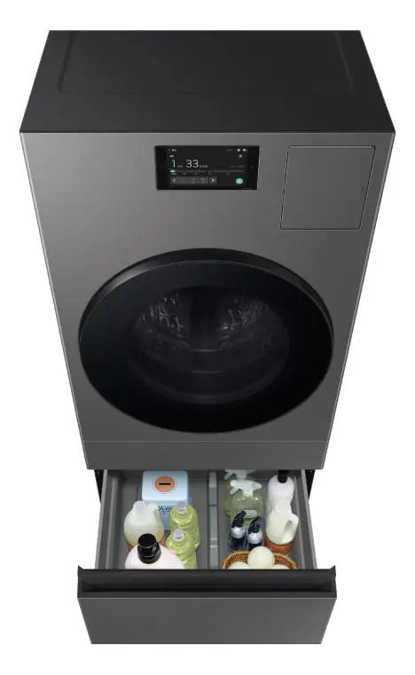 Lavasecarropas Samsung Inox 25 / 15 Kg Inv Sawd25db8995bz Qo Gris
