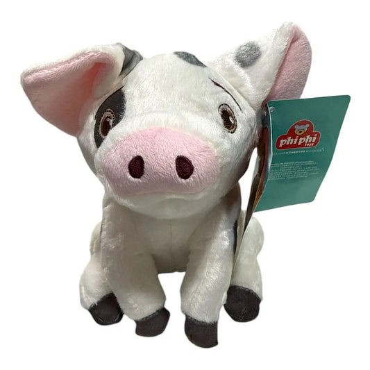 Peluche Pua Cerdito Moana Disney 18cm - Blanco