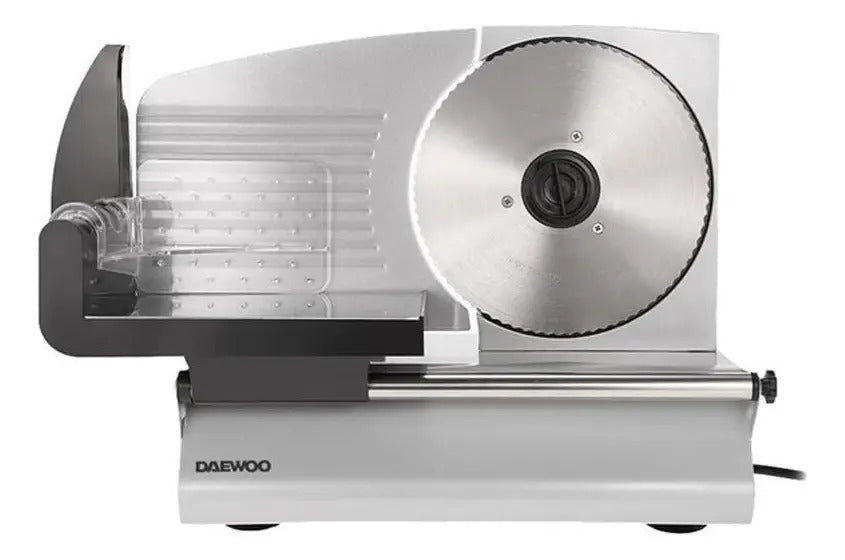 Cortadora De Fiambre Daewoo Acero Inox 150w - Plateado