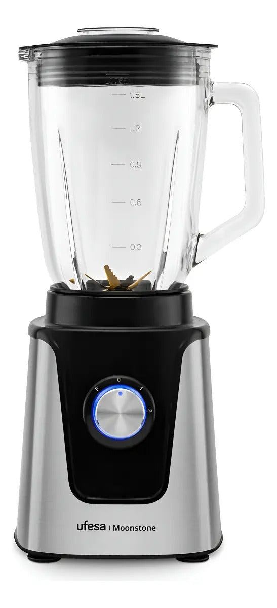 Licuadora Ufesa 1500w Cristal 1,5 L Bs Moonstone - Negro