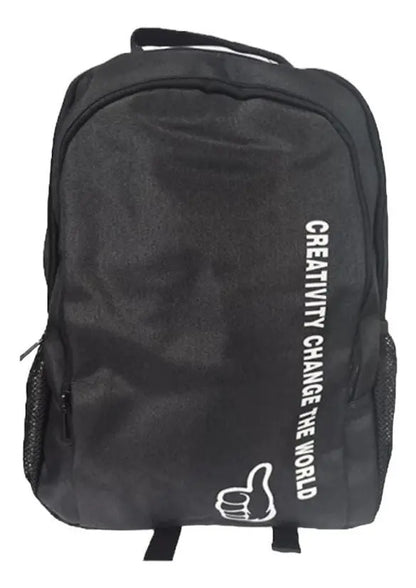 Mochila Para Laptop Hasta 15,6'' Ripcolor - Negro Liso