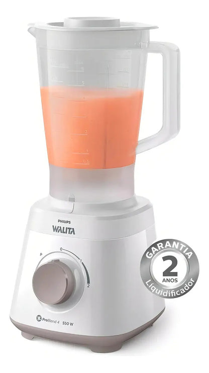 Licuadora Philips 550w 1,5 Lt 2 Vel Hr2129/00 - Blanco