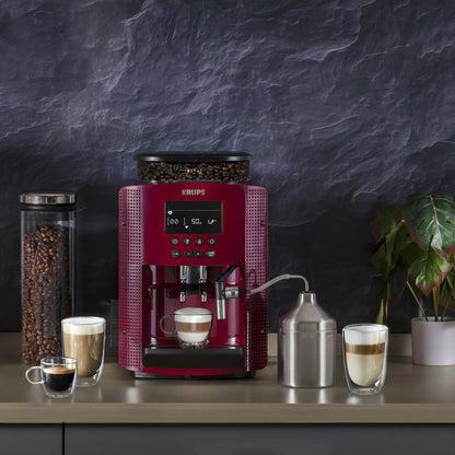 Cafetera Espresso Krups Automática + Lechero