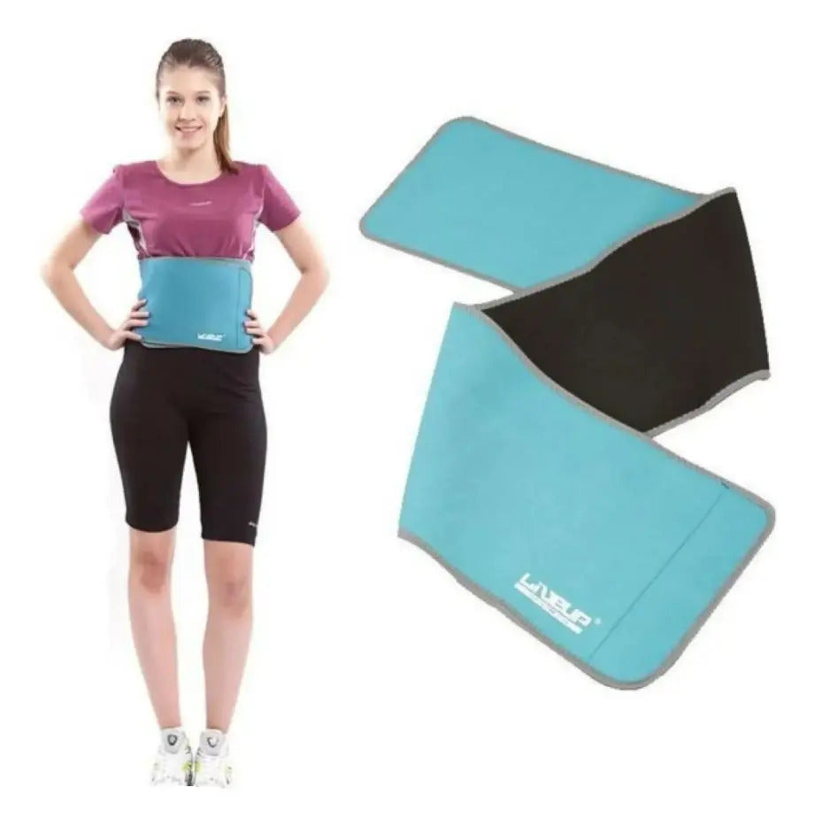 Faja Slim Reductora Neopreno Ejercicio Livepro - Azul