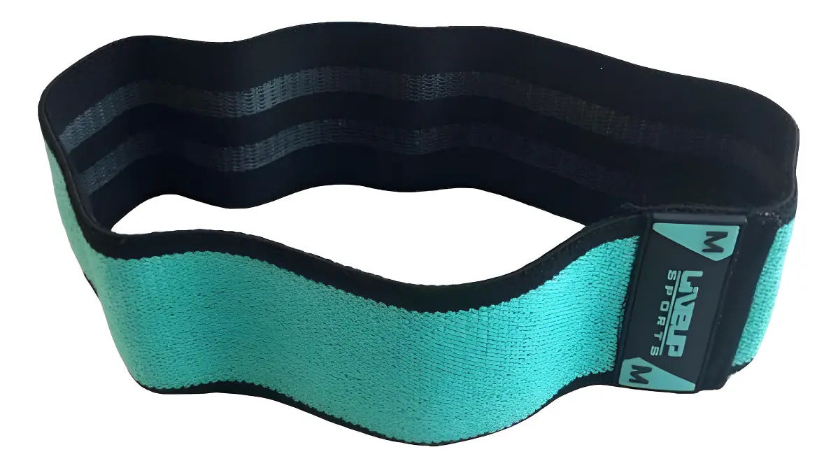 Banda Elástica Tela Mini Band M Livepro - Verde