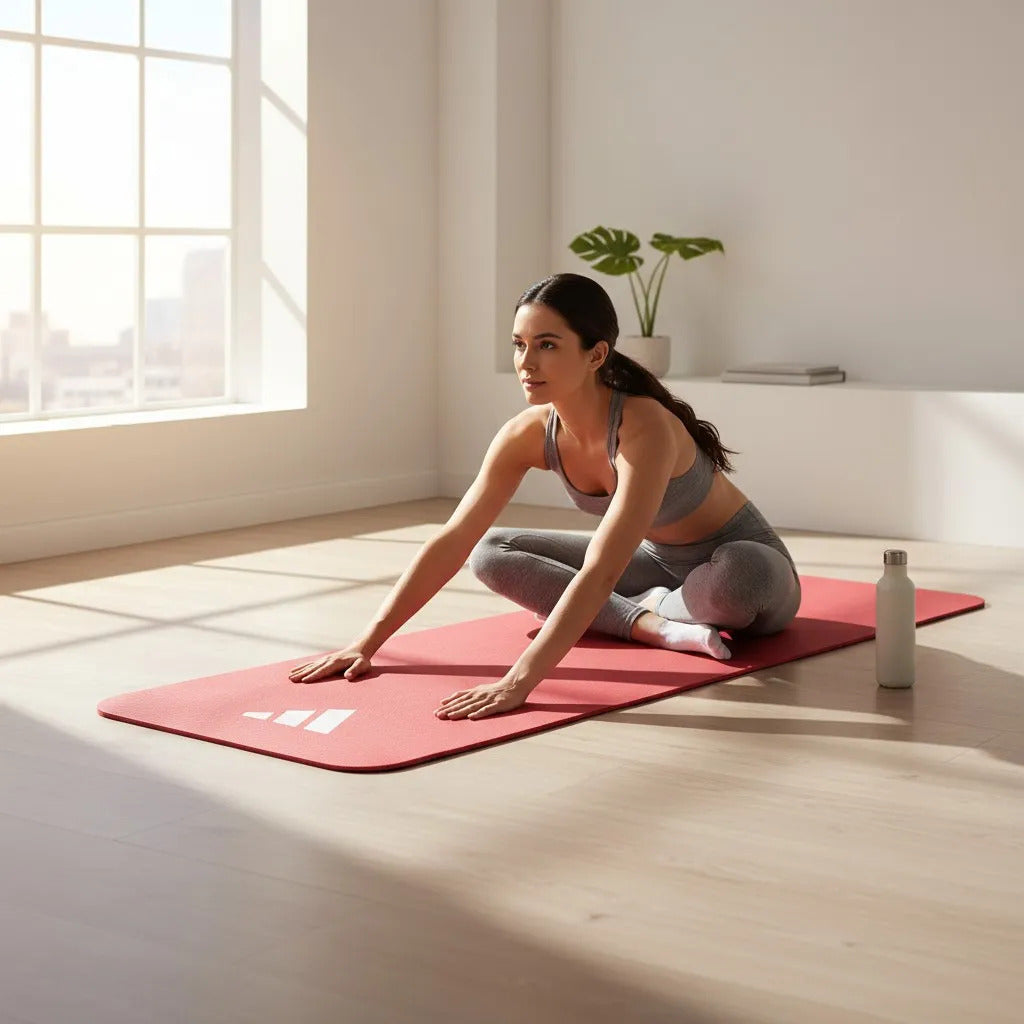 Colchoneta Mat Yoga Y Ejercicio 7mm adidas