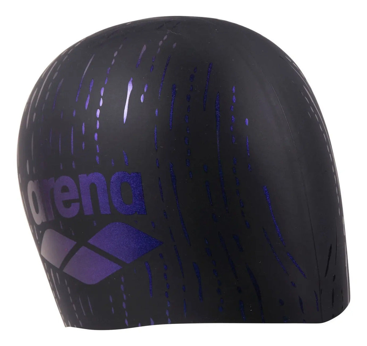 Gorra De Natación Arena Shine Unisex - Negro Liso Uni