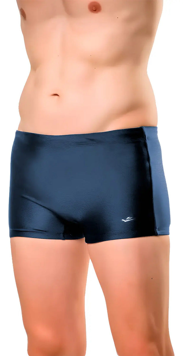 Malla De Natación Sunga Bañador Hombre Elite - Azul Marino Xxl