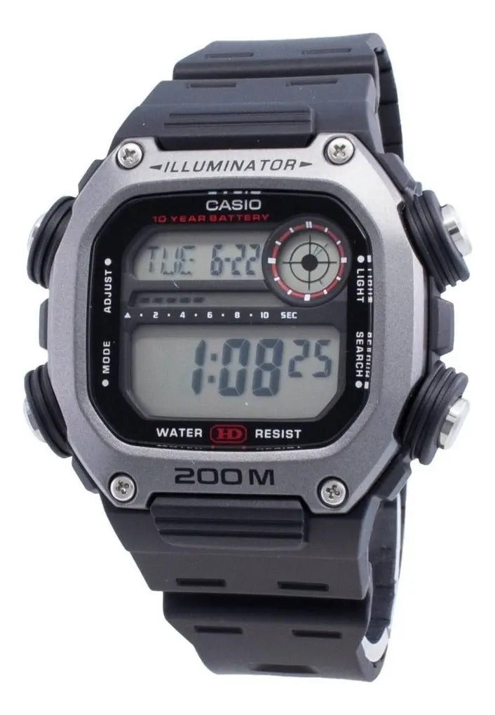 Reloj Casio Digital Dw-291h-1avcf - Negro Gris