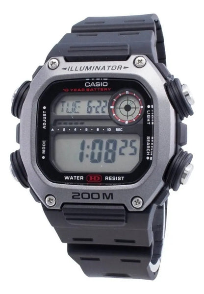 Reloj Casio Digital Dw-291h-1avcf - Negro Gris
