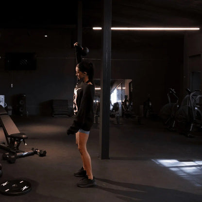 Pesa Rusa Kettlebell 32kg Reebok - Negro