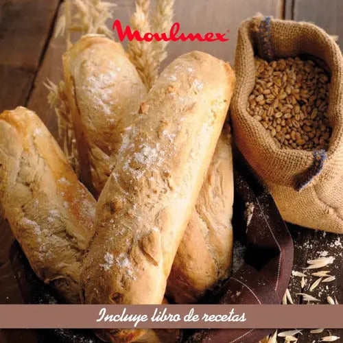 Panetera Moulinex Baguette Blanco Y Gris 1,5kg