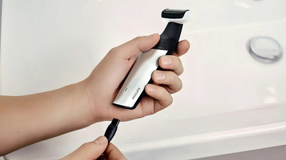 Afeitadora Corporal Philips Bodygroom Bg3005 - Blanco/negro