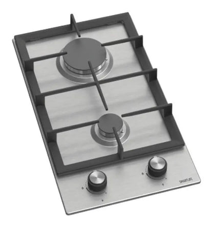 Anafe A Gas Smartlife 2 Hornallas Inox Sl-a3060gc Plateado