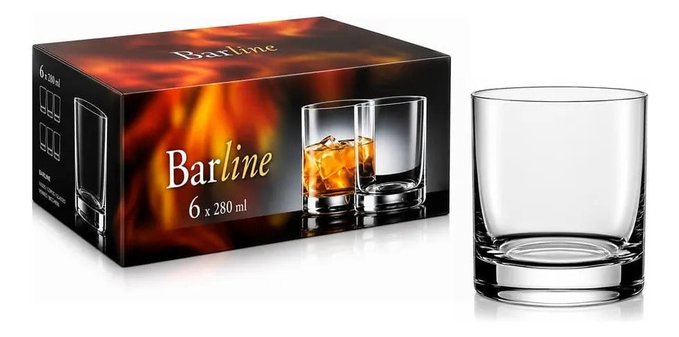 Set Vasos Barline 60 Ml X6 Bohemia