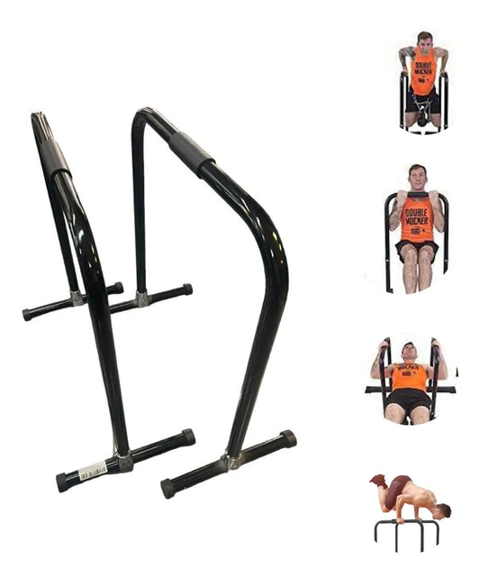 Barras Paralela Push Up Portátil Calistenia Rhino Negro